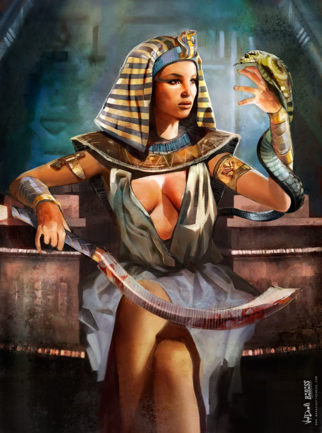 Cleopatra. 
