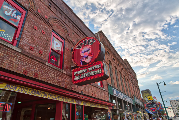 Wild BBQ Place on Beale Street Memphis, Tennessee - Virily